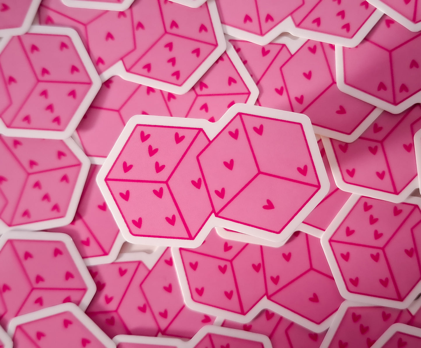 Dice sticker