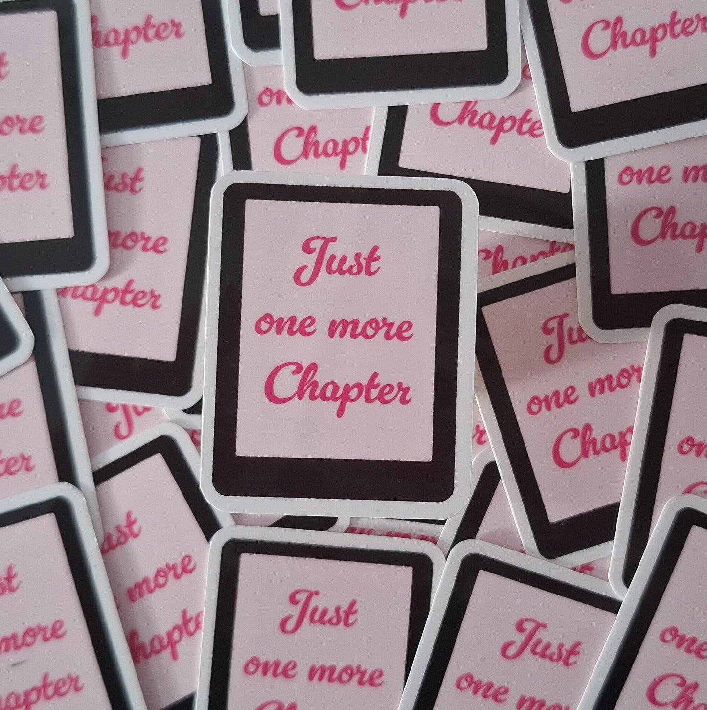 Just one more chapter sticker