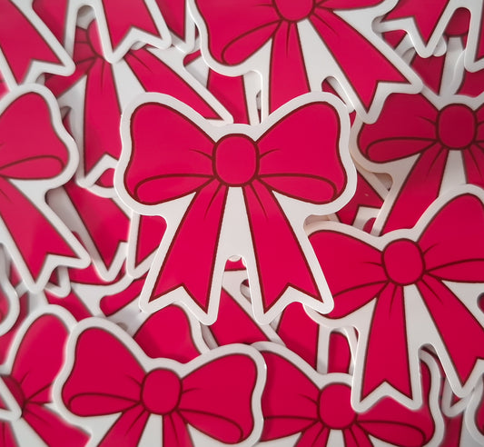 Bow sticker