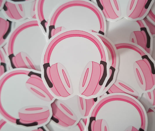 Headphones sticker