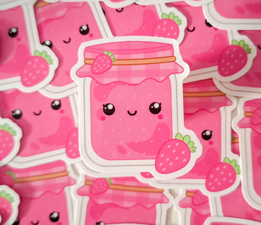 Sweet jam friend Strawberry sticker