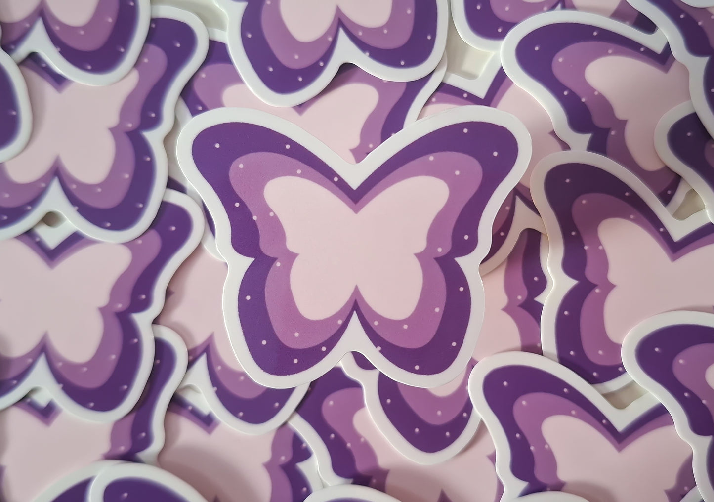 Butterfly sticker