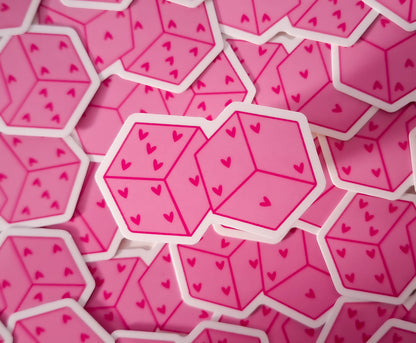 Dice sticker