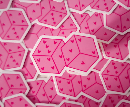 Dice sticker