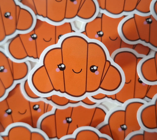 cozy croissant sticker