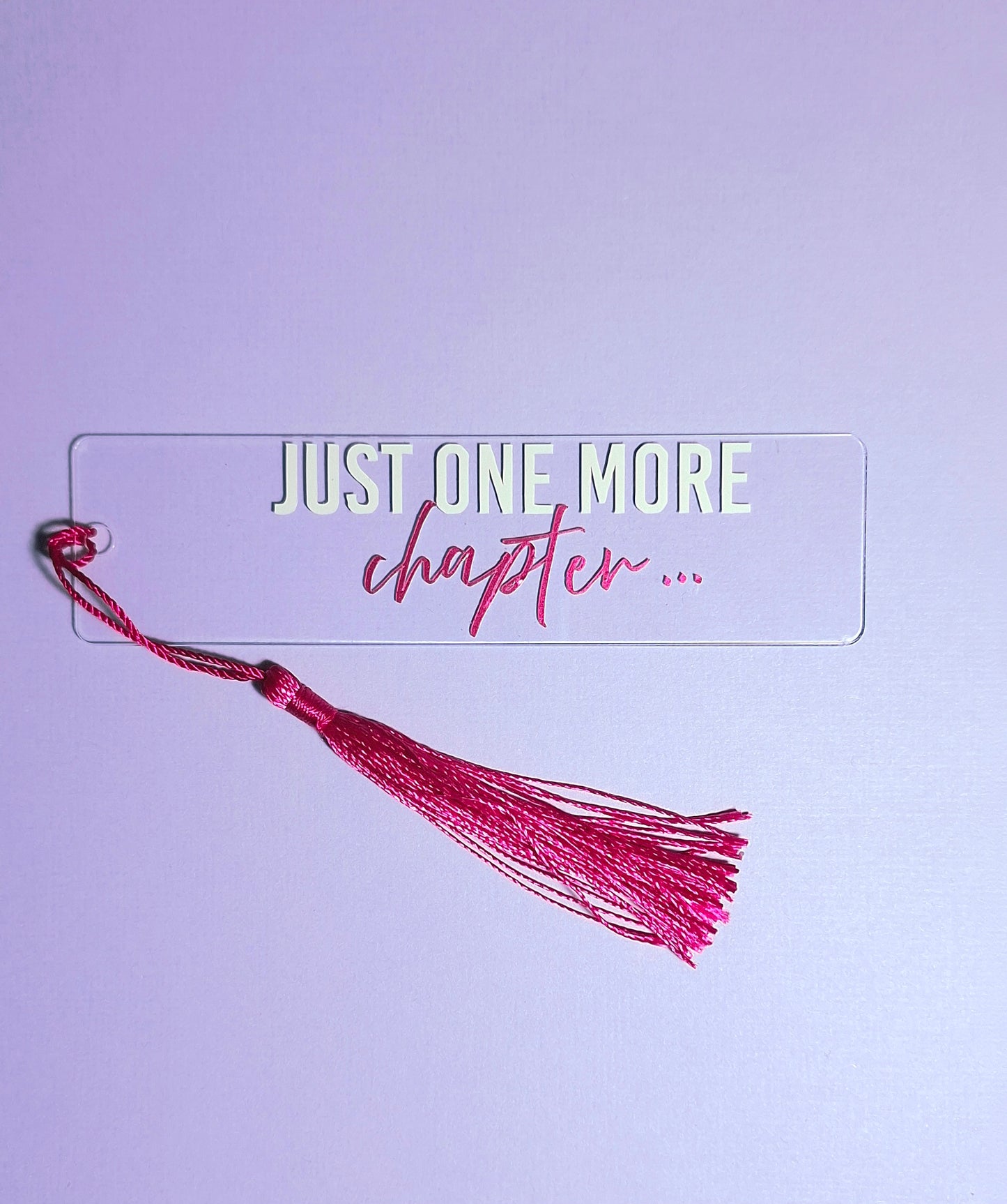 Just one more chapter bookmark