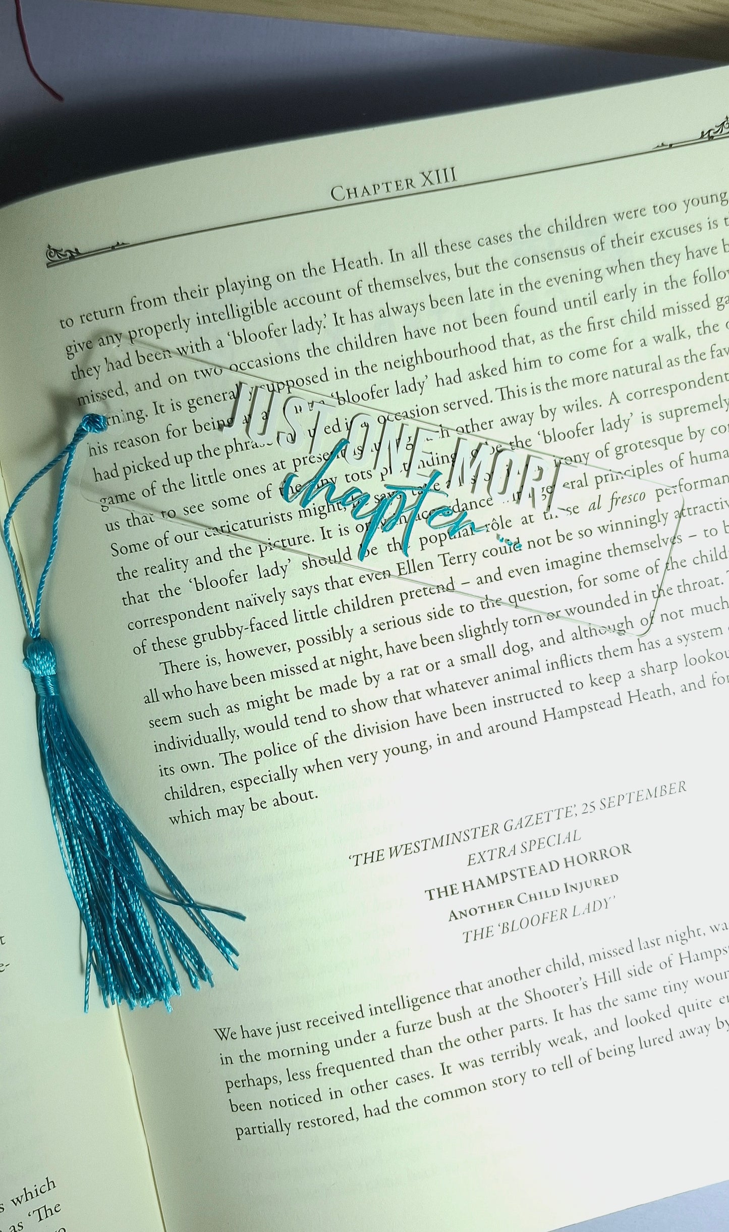 Just one more chapter bookmark